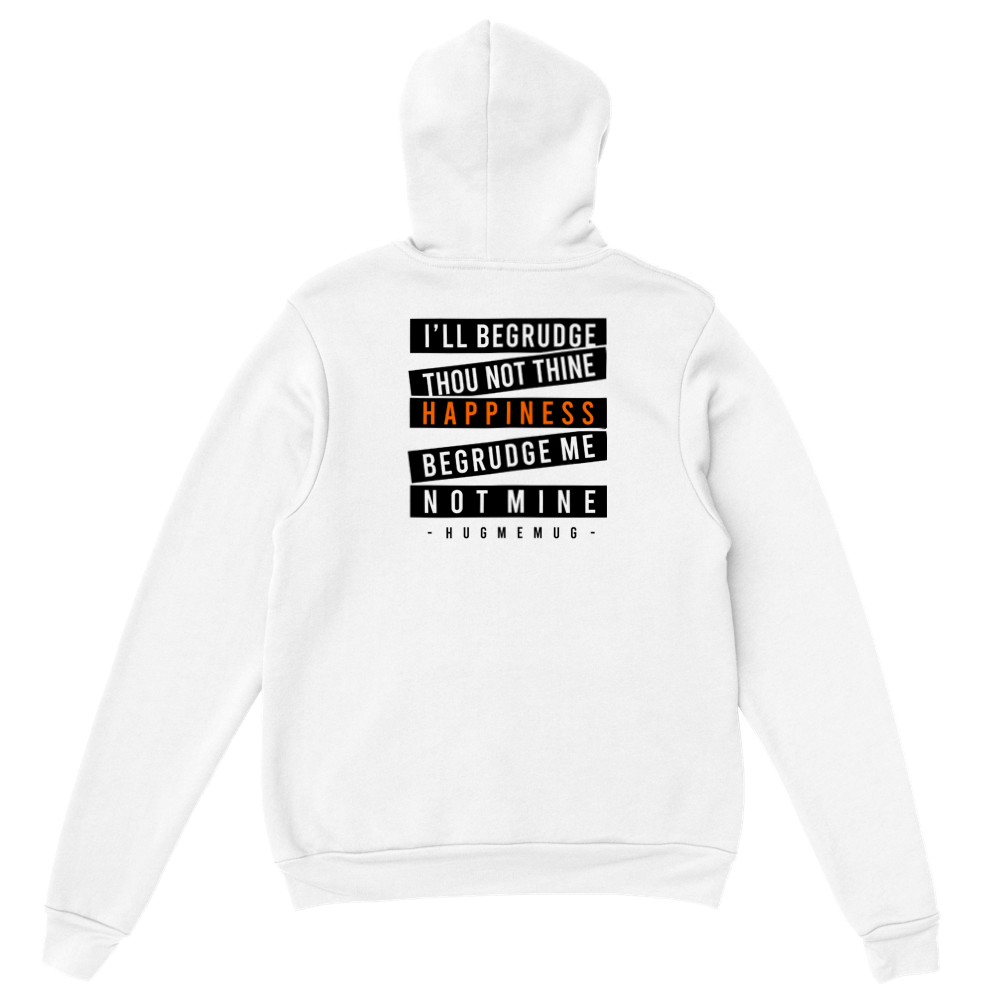 Happiness Unisex Pullover Hoodie - Back Print