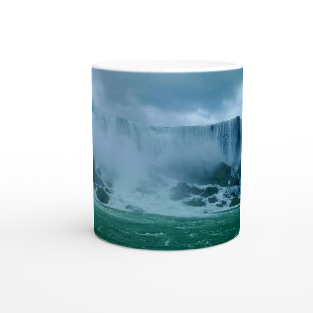 Serene White 11oz Ceramic Mug