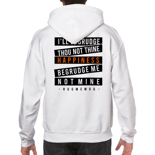 Happiness Unisex Pullover Hoodie - Back Print