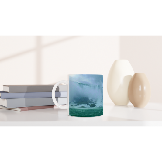 Serene White 11oz Ceramic Mug