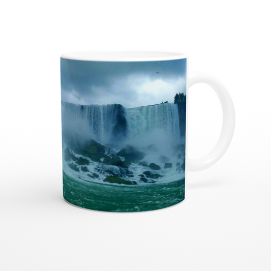 Serene White 11oz Ceramic Mug