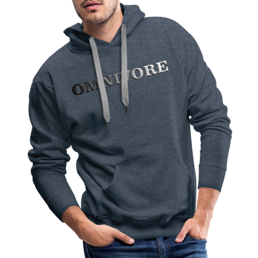 Men’s Premium Hoodie - heather denim